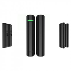 Sensor magnético Ajax DoorProtect Plus Negro detección apertura vibración e inclinación