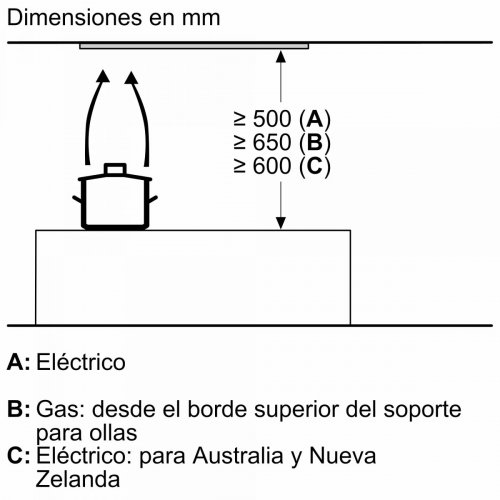 Serie 8 Módulo de integración 70 cm Negro