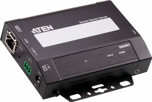 Servidor de dispositivos, 1 RJ45, 1 RS-232