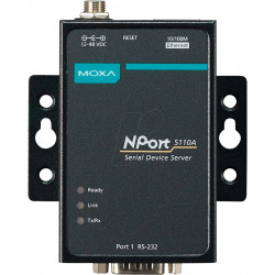 Servidor de dispositivos, 1 RJ45, 1 RS-232, DB9