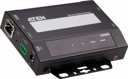 Servidor de dispositivos, 1 RJ45, 2 RS-232