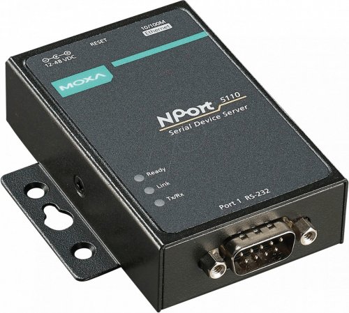 Servidor de dispositivos, 1x RJ45, 1x RS-232, DB9