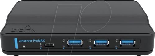 Servidor de dispositivos, 1x RJ45, 4x USB 3,2 Gen 1
