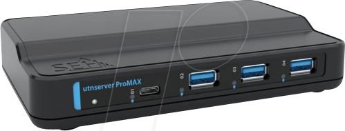 Servidor de dispositivos, 1x RJ45, 4x USB 3,2 Gen 1