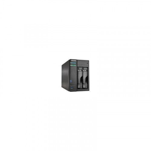 Servidor NAS Asustor 2 bahías Intel Atom Dual-Core 2.13GHz 1GB DDR3 RAID Hot-Swap Virtualización AS-602T