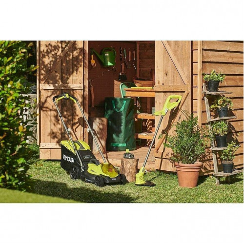 Set cortacésped de batería RLM1833BLT1825M con desbrozadora a batería