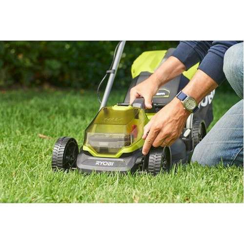 Set cortacésped de batería RLM1833BLT1825M con desbrozadora a batería