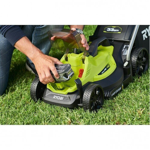 Set cortacésped de batería RLM1833BLT1825M con desbrozadora a batería