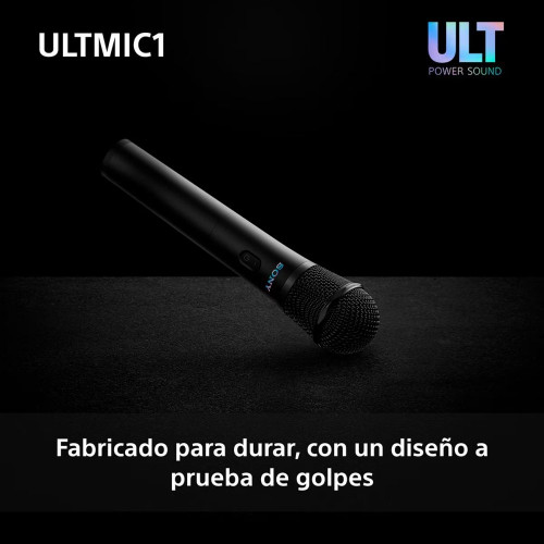 Set de 2 micrófonos inalámbricos negros y receptor Sony ULTMIC1 Negro