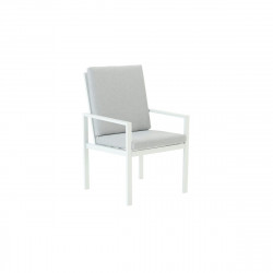 Set de 2 sillas de jardín NATERIAL Athena de aluminio blanco