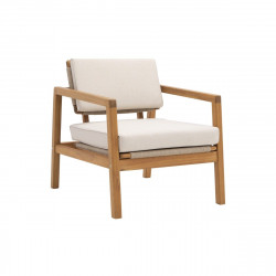 Set de 2 sillones de jardín NATERIAL Oasis de acacia