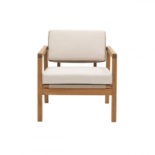 Set de 2 sillones de jardín NATERIAL Oasis de acacia