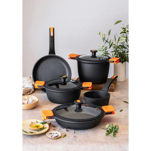 Set de 3 sartenes Efficient Pro Bra Negro