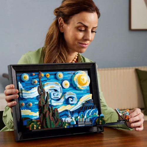 Set de Construcción Vincent van Gogh: La Noche Estrellada Edición Limitada MoMA y LEGO Ideas - 21333