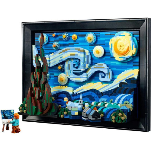 Set de Construcción Vincent van Gogh: La Noche Estrellada Edición Limitada MoMA y LEGO Ideas - 21333
