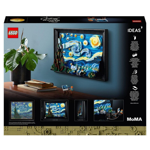 Set de Construcción Vincent van Gogh: La Noche Estrellada Edición Limitada MoMA y LEGO Ideas - 21333