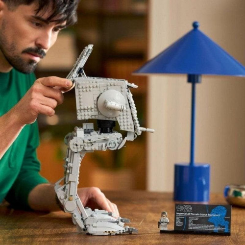 Set LEGO Star Wars Caminante AT-ST Ultimate Collector Series 1513 piezas Exposición Adultos