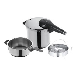 Set olla express 6,5 L + cuerpo de 3 L Perfect Premium WMF Acero