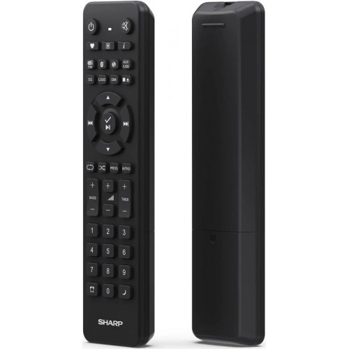 Sharp XL-B720D Microcadena Negro