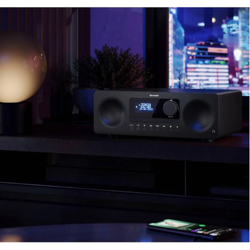 Sharp XL-B720D Microcadena Negro