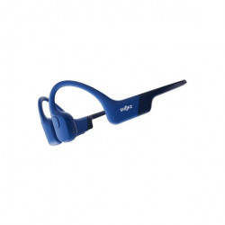SHOKZ OpenRun(ex-Aeropex), Auriculares Deportivos Inalambricos con Bluetooth 5.1, Tecnología de Conduccion Osea, Diseño Open-Ear, Resistente al Polvo y al Agua IP67 Azul