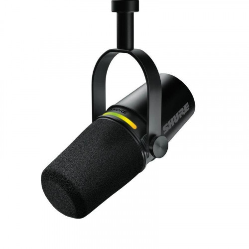 Shure MV7+ Micrófono Dinámico para Podcast USB/XLR Negro