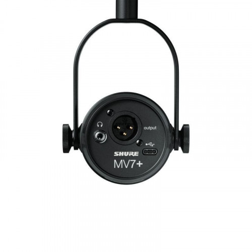 Shure MV7+ Micrófono Dinámico para Podcast USB/XLR Negro