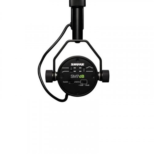 Shure SM7DB Micrófono Dinámico XLR con Preamplificador Integrado Negro