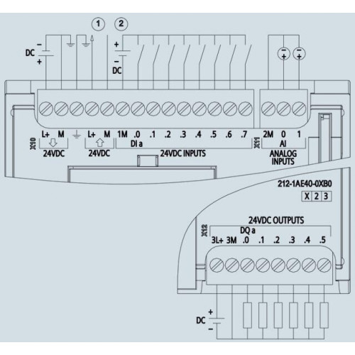 Siemens CPU 1212C (6ES7 212-1AE40-0XB0)