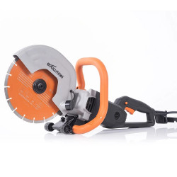 Sierra de Hormigón Eléctrica R255DCT Evolution de 255mm con Hoja de Diamante Premium