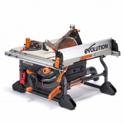 Sierra de Mesa R255TBL Evolution de 255mm, 1650W con hoja multi-material TCT