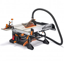 Sierra de mesa R255TBL+ Evolution de 255mm, 1800W con hoja multi-material TCT
