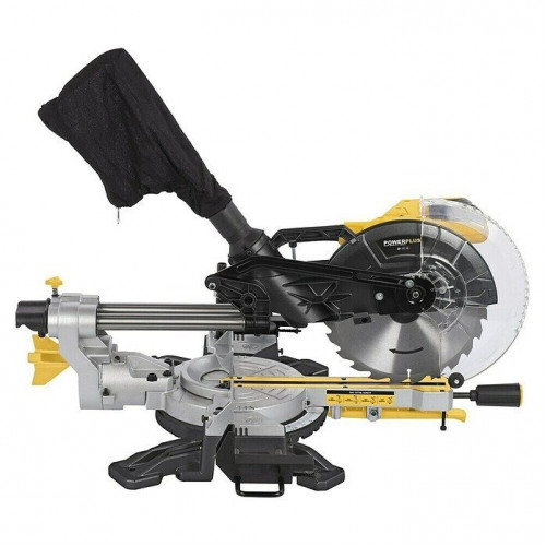 Sierra ingletadora telescópica POWX075730S