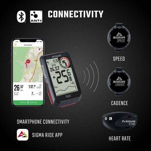 Sigma ROX 4.0 GPS Bike Sensor Set black