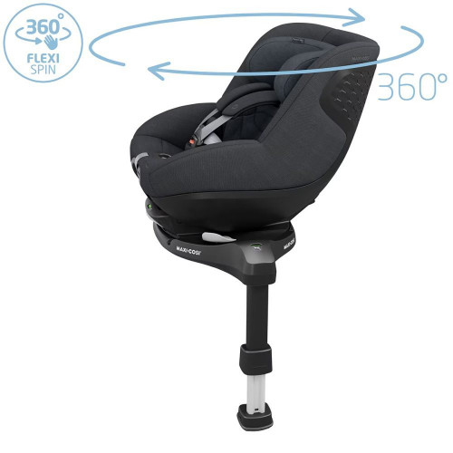 Silla de auto Maxi-Cosi Pearl 360 PRO i-Size GR.0+/1 (40-105cm) (0-4años) Gris oscuro