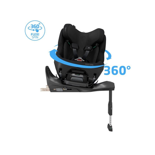 Silla de auto Maxi-Cosi PEARL XL SLIDE PRO, 61-150cm, 0meses-12años, <36Kg Negro