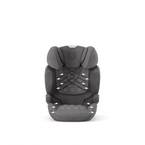 Silla de coche CYBEX Solution T i-Fix Plus (100 - 150cm) Gris