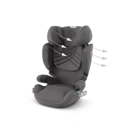 Silla de coche CYBEX Solution T i-Fix Plus (100 - 150cm) Gris