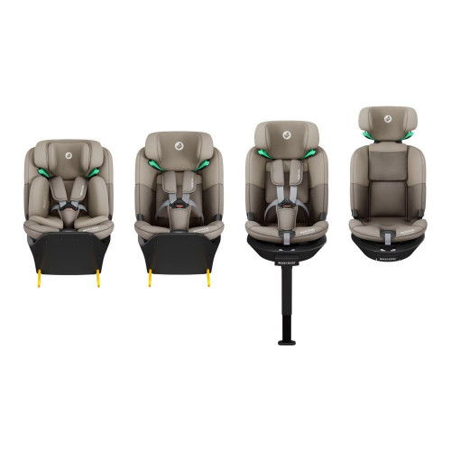 Silla de coche GR. 0/1/2/3 Maxi-Cosi Emerald S i-Size, 40-150cm, 0-12 años, 0-36Kg Marrón claro