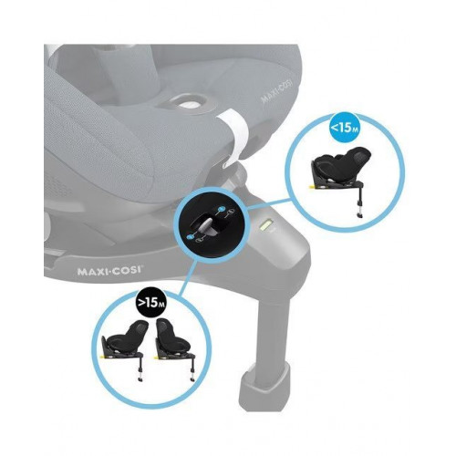 Silla de coche Maxi-Cosi Mica 360 Pro Isofix i-Size (40 - 105 cm) Gris oscuro