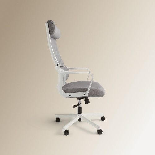 Silla de escritorio Bonn EuroVolter Blanco / Gris
