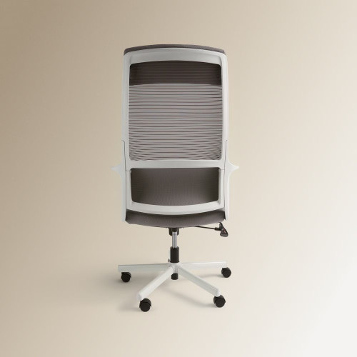 Silla de escritorio Bonn EuroVolter Blanco / Gris