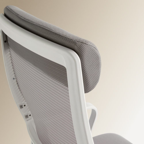 Silla de escritorio Bonn EuroVolter Blanco / Gris