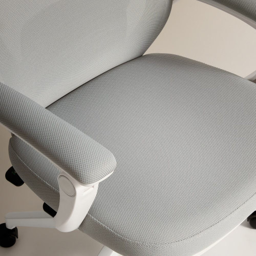 Silla de escritorio con reposapiés Flora EuroVolter Gris
