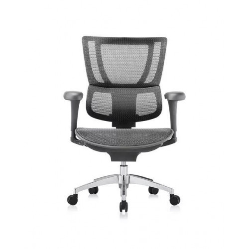 Silla de escritorio con ruedas y giratoria New Brain EuroVolter Negro