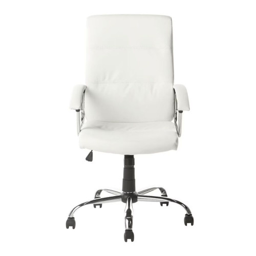 Silla de escritorio con ruedas y giratoria Tea EuroVolter Blanco