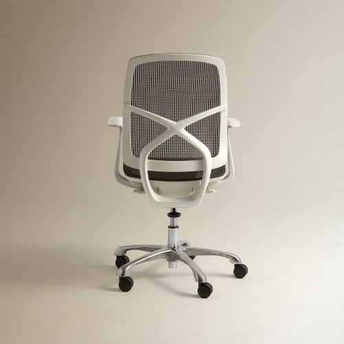Silla de escritorio con ruedas y giratoria YS EuroVolter Gris