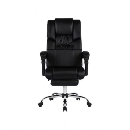 Silla de escritorio en símil piel Max EuroVolter Negro