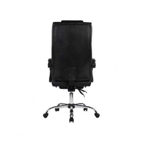 Silla de escritorio en símil piel Max EuroVolter Negro