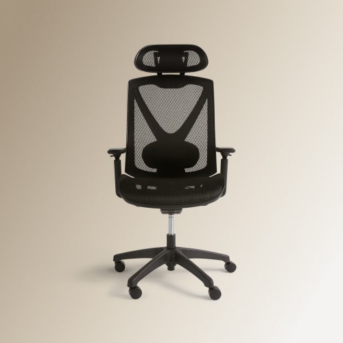 Silla de escritorio Master EuroVolter Negro